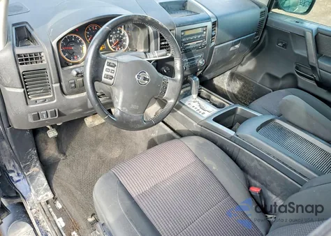 2012 Nissan Titan S z USA, uszkodzony, nr VIN 1N6AA0CC2CN320237